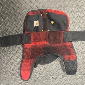 Carhartt Red and Black Dog Coat